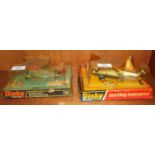 Dinky Toys, 724, Sea King Helicopter and 736 Bundesmarine Sea King Helicopter, both in bubble packs,