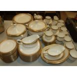 A collection of Paragon 'Athena' pattern dinner and tea ware, approximately 140 pieces.