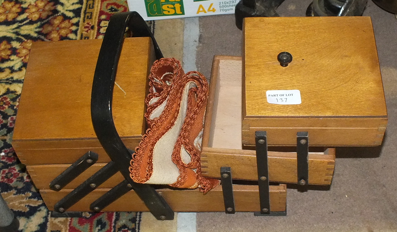 A quantity of Furst Besteck 'Lord Nelson' cutlery and an oak two-handled tray. - Image 2 of 2