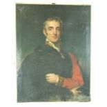 After Sir Thomas Lawrence (1769-1830) PORTRAIT, DUKE OF WELLINGTON IN MILITARY UNIFORM Unsigned