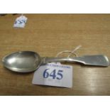 ABERDEEN SILVER DESSERT SPOON JP