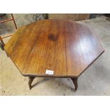 ROSEWOOD OCTAGONAL TABLE
