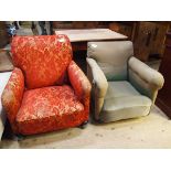 PAIR EASY CHAIRS (AF)