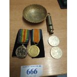 MEDALS WHISTLE COINS ETC (PRIVATE J GIFFORD)