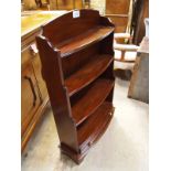 REPRO BOW FRONTED BOOKCASE