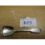 NEWCASTLE SILVER PRESERVE SPOON TS