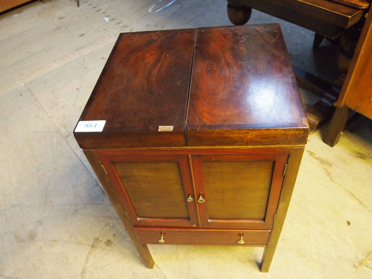 MAHOGANY CUPBOARD