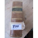 COMPREHENSIVE ENGLISH DICTIONARY DATED 1867- SLIGHT DAMAGE