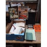 BOX BOOKS NEWSPAPERS ETC (AF)