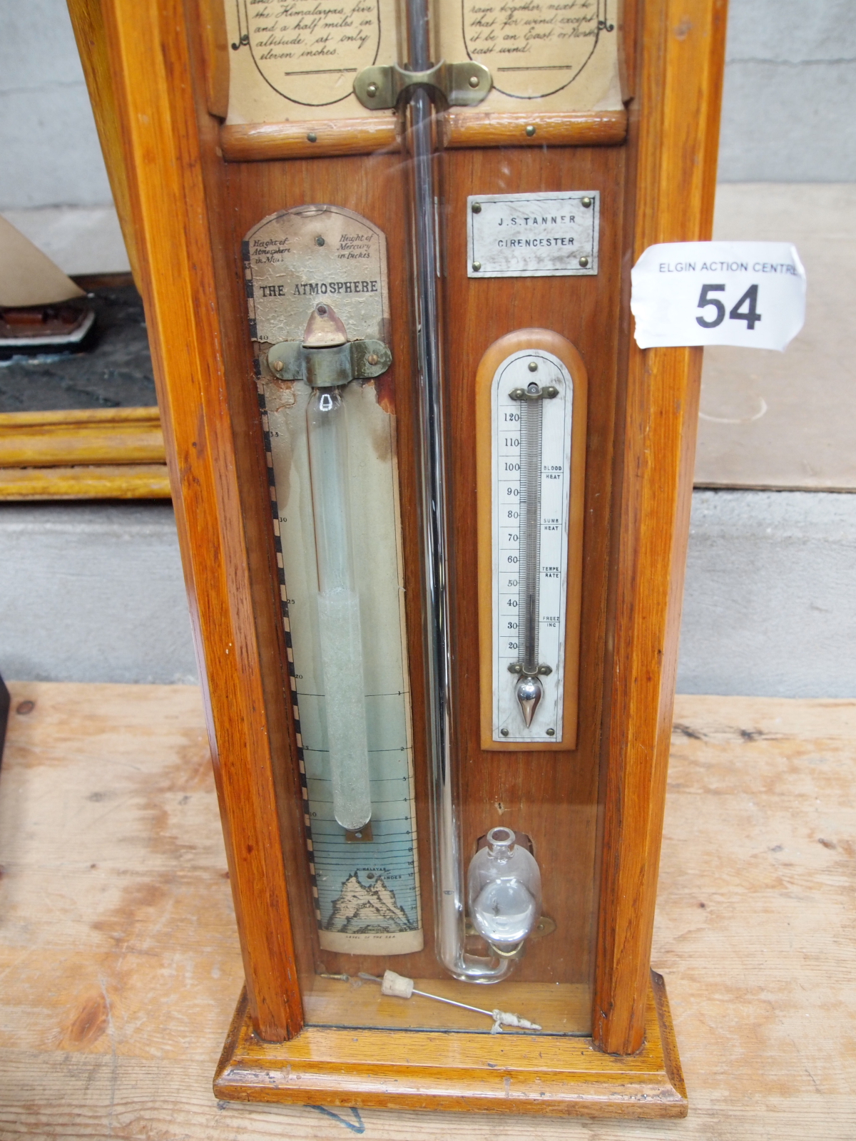 ADMIRAL FITZROY BAROMETER - Image 2 of 2