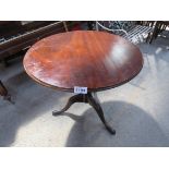 MAHOGANY TIP UP TABLE