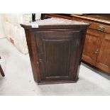 OAK CORNER CABINET