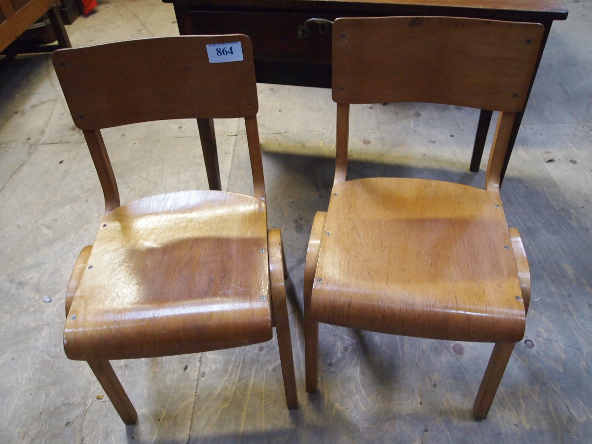 2 BENTWOOD CHAIRS