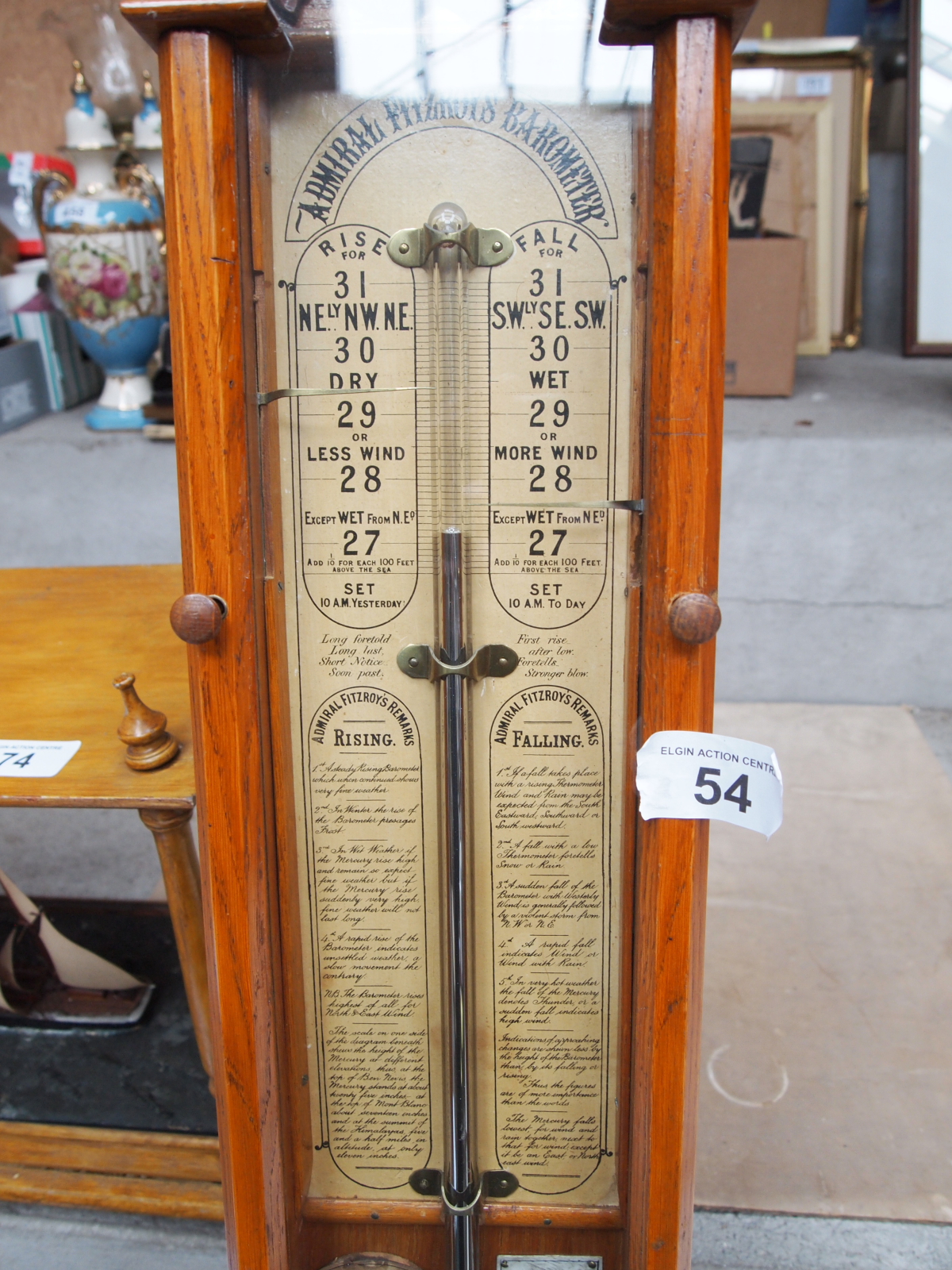 ADMIRAL FITZROY BAROMETER