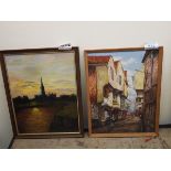 2 PAINTINGS BY CRAVEN