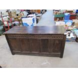 OAK COFFER