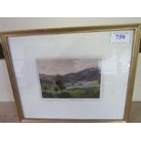 W C PAINTING AVIEMORE JAMES KING