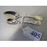 2 ABERDEEN SILVER SPOONS J P(AF)