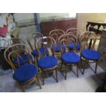8 BENTWOOD CHAIRS