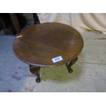 MAHOGANY ROUND TABLE