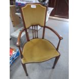 INLAID PARLOUR CHAIR