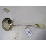 ABERDEEN SILVER SOUP LADLE J P