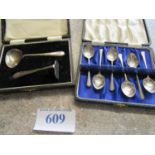 2 CASES SILVER CUTLERY