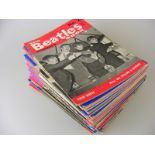 A large quantity of Beatles Monthly books number 2-57 (missing number 1 and 47)
