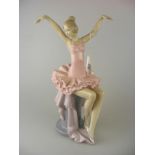 A Rex Spanish ceramic ballerina