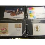 Australia Album covers and presentation packs to include signed Rotary Covers