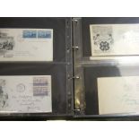 A selection of mostly American first day of issue covers, to include a signed 1945 date stamped,