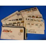 A selection of approx 50 first day covers