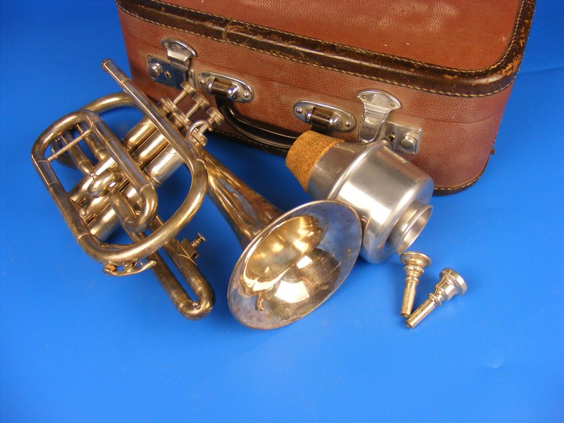 A cased Cornet