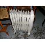 A dimplex electric radiator