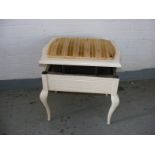An unusual mechanical rising piano stool