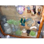 An assortment of jugs and glassware etc (inside lot 331)