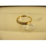 A 9ct gold ring