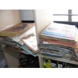 A quantity of assorted comics and magazines