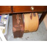 A vintage ladies boutique case and other luggage