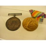 A WW1 Medal pair to 861151 GNR C Phillimore Royal Artillery