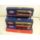 Four boxed Bachmann Branch-Line Model Railways to include 34-176 Collectt Brake Second Coach BR