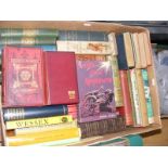 Two cartons of vintage books