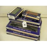 Six boxed Dalpol model railways items to include; B745 BR Maroon W2919 Fruit D,