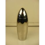 A bullet shaped cocktail shaker
