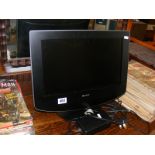 A Sony flat screen TV