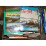 A carton of assorted Railway interest books