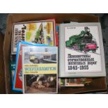 A carton of assorted Railway interest books