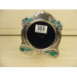 A 925 sterling contemporary picture frame