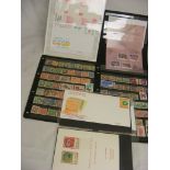 China - various stamps, also miniature sheets, presentation folders,