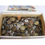 Large quantity of assorted world coinage